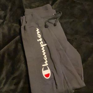 black champion sweatpants
